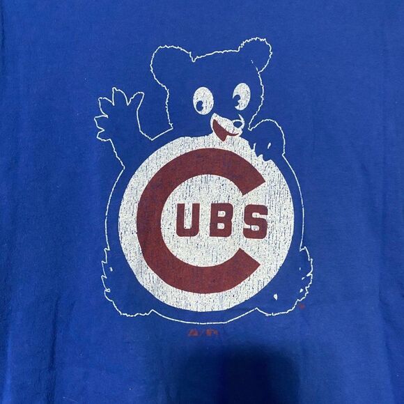 Majestic select blue cubs t-shirt - Picture 2 of 4
